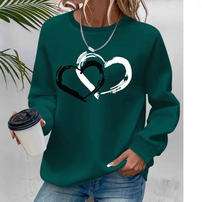 Lina - Cosy Heart Sweater