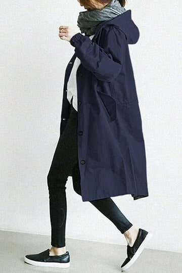 Yani - Casual Hooded Rain Coat