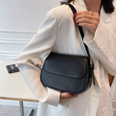 Priscilla - Vegan Leather Shoulder Handbag