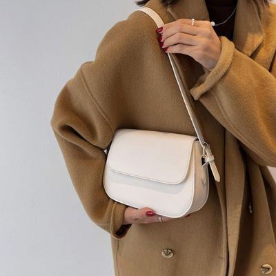 Priscilla - Vegan Leather Shoulder Handbag