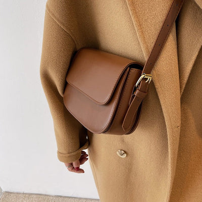 Priscilla - Vegan Leather Shoulder Handbag