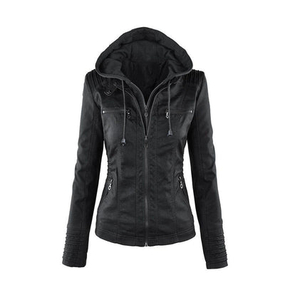 Viviana™ - Zip-Up Moto Jacket