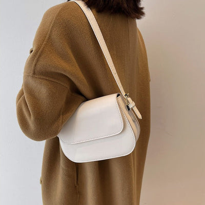 Priscilla - Vegan Leather Shoulder Handbag