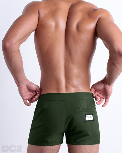 PALM GREEN - Beach Shorts | DC2