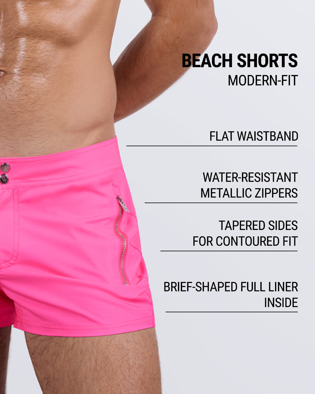 PINK BOMB - Beach Shorts | DC2