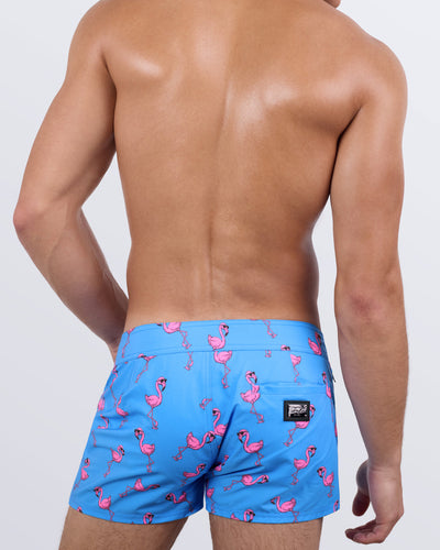 PINK FLAMINGOS - Beach Shorts | DC2