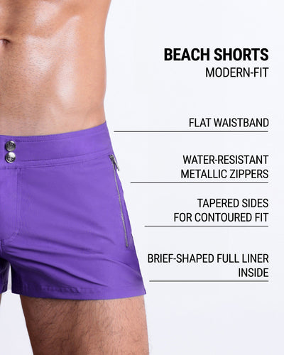PURPLE MACHINE - Beach Shorts | DC2