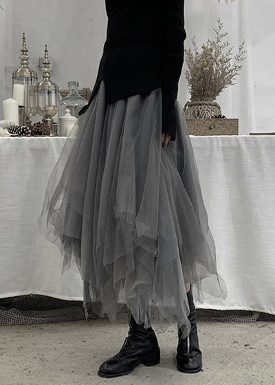 Ashira - Patchwork Cute Tulle Skirts Spring