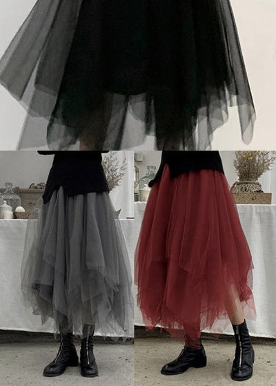 Ashira - Patchwork Cute Tulle Skirts Spring