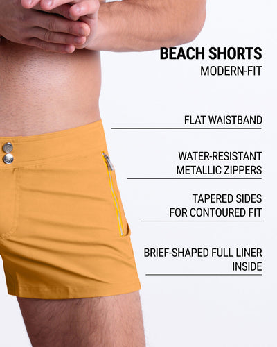 RETRO MUSTARD - Beach Shorts | DC2