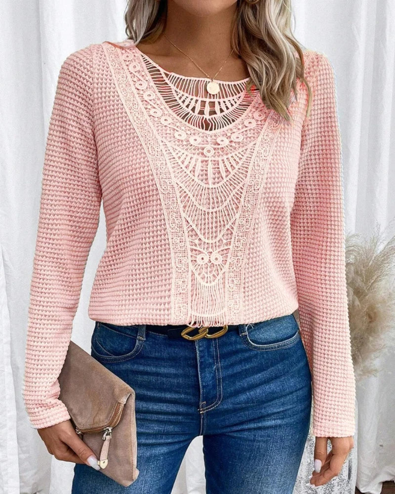 Jannali - Stylish Round Neck Longsleeve