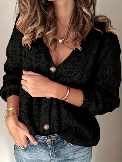 Allira - Button Knitted Cardigan