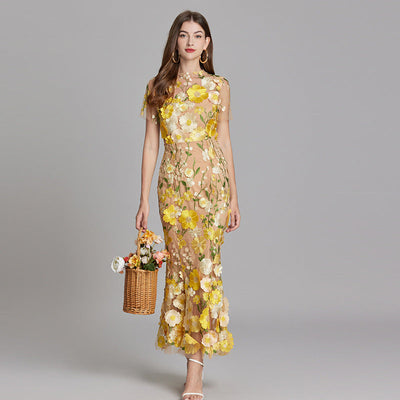 Jessica - Elegant Floral Dress