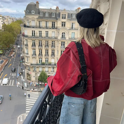 Marlee - Luxe Oversized Bomber Jacket
