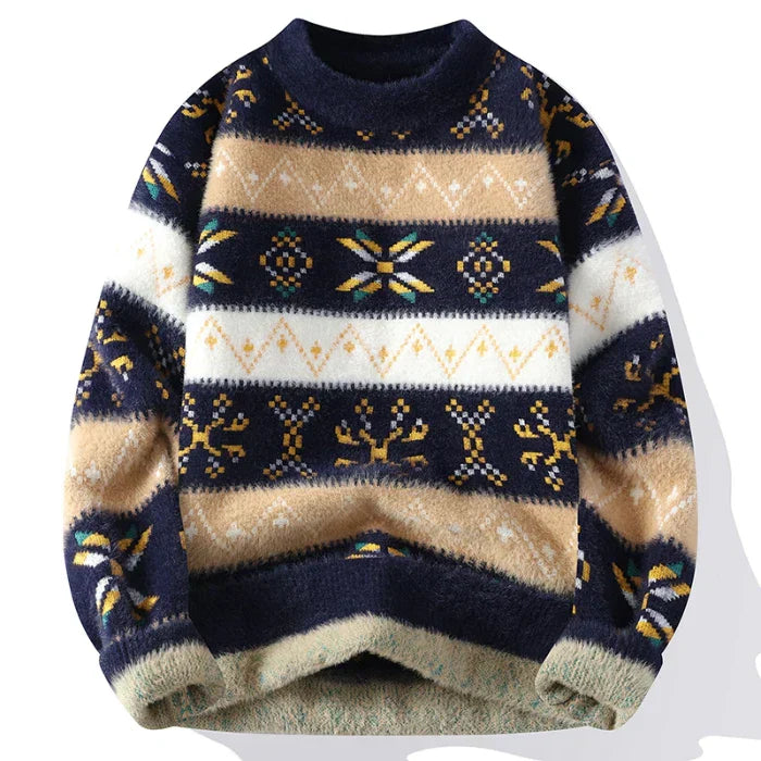 Lottie - Vintage Printed Sweater