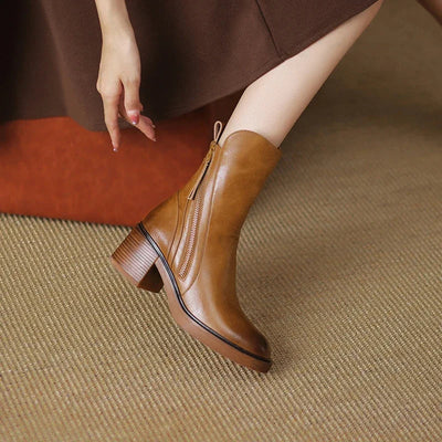 Byron Leather Boots