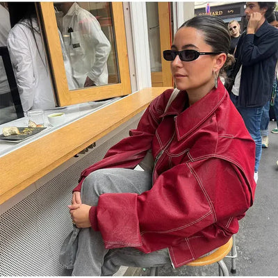 Marlee - Luxe Oversized Bomber Jacket
