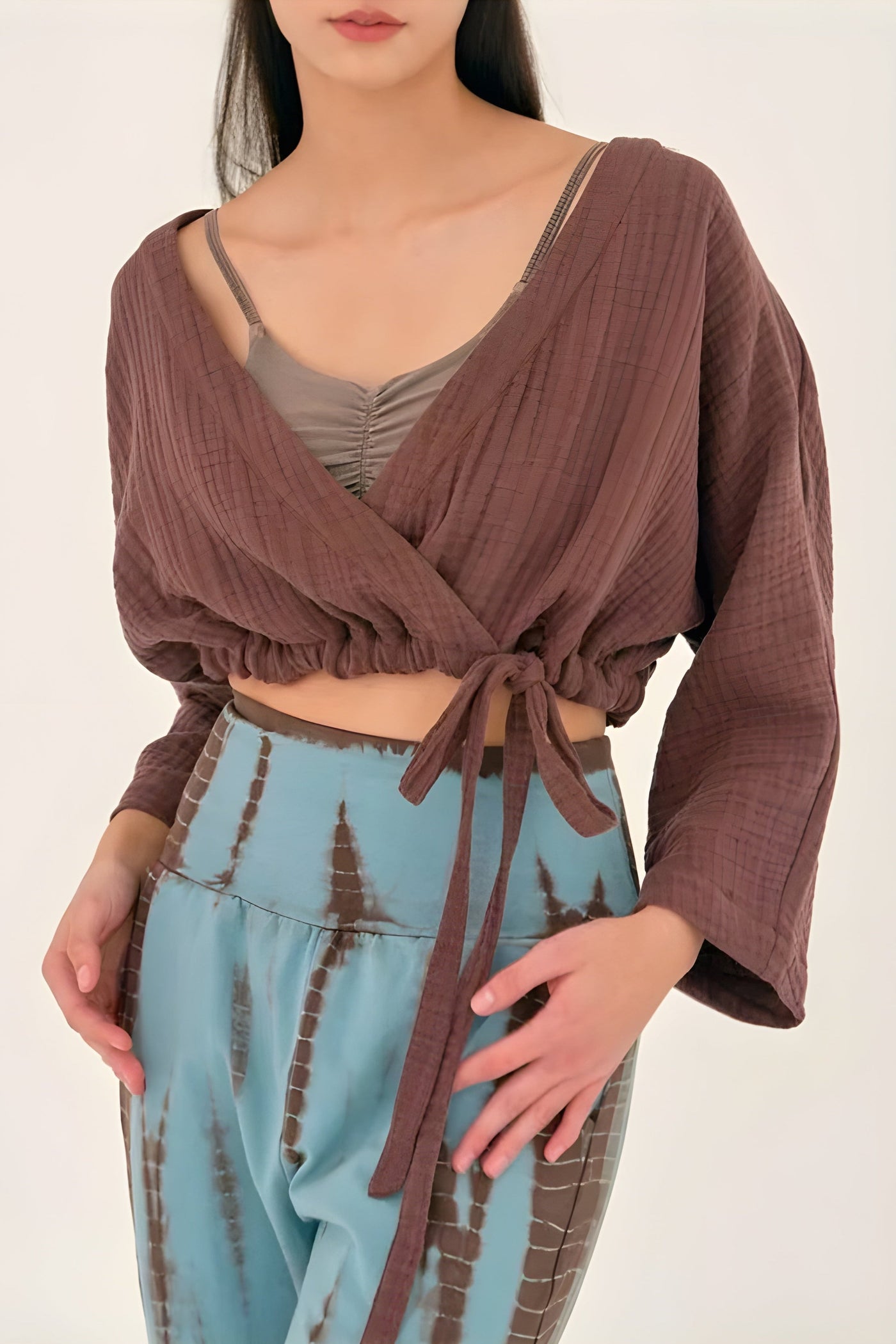 Wrap-Around Crop Top