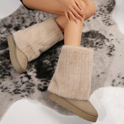 Georgia - Elegant Winter Fur Boots