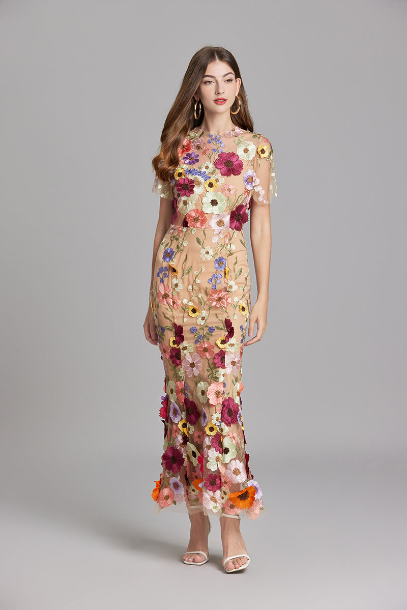 Jessica - Elegant Floral Dress
