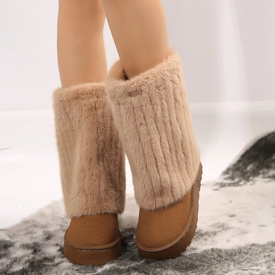 Georgia - Elegant Winter Fur Boots