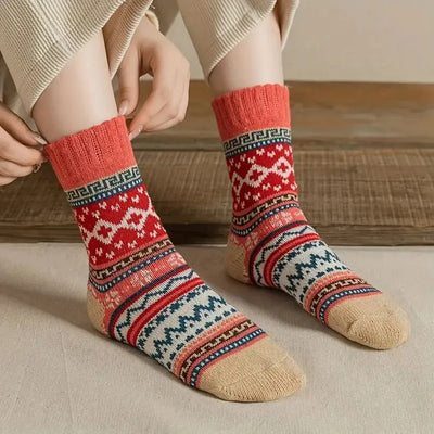 Cozy Nordic 5-Pair Socks