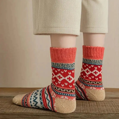 Cozy Nordic 5-Pair Socks