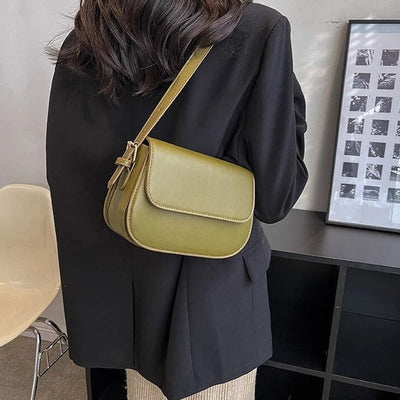 Priscilla - Vegan Leather Shoulder Handbag