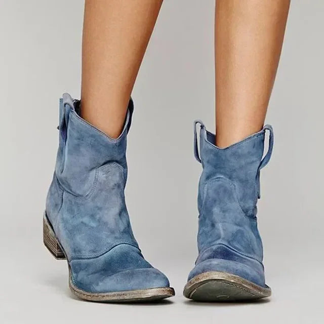Ally™ Cowboy Ankle Boots