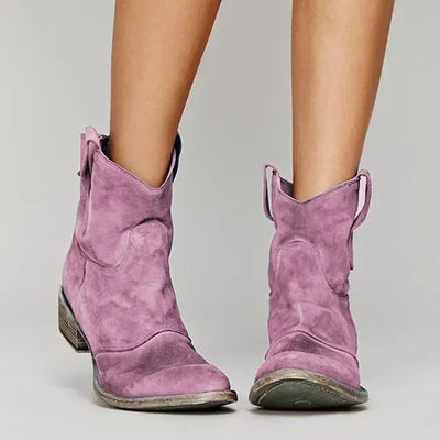 Ally™ Cowboy Ankle Boots