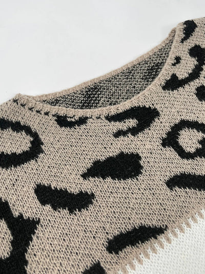 Sophie - Stylish Leopard Print Sweater