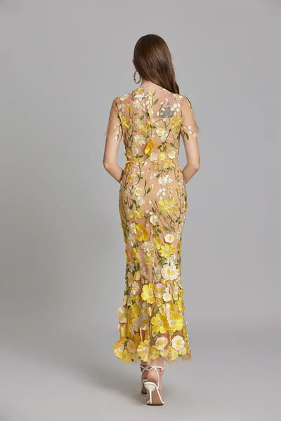 Jessica - Elegant Floral Dress