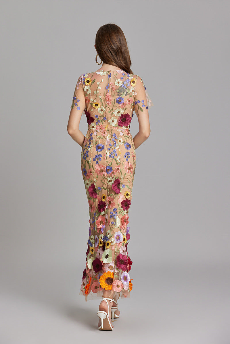 Jessica - Elegant Floral Dress
