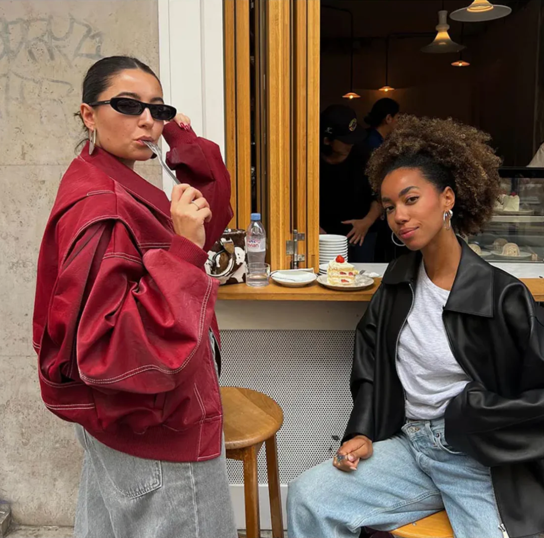 Marlee - Luxe Oversized Bomber Jacket