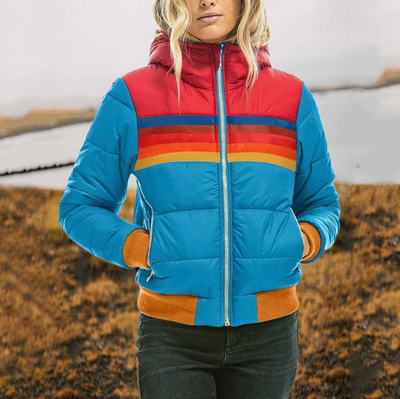 Rosita - Retro Quilted Puffer Jacket