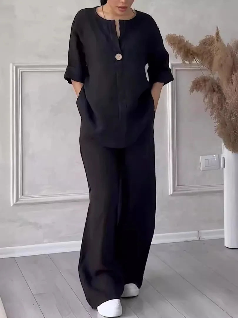 Eliza - Comfortable Casual Co-Ord Set