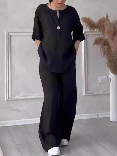 Eliza - Comfortable Casual Co-Ord Set