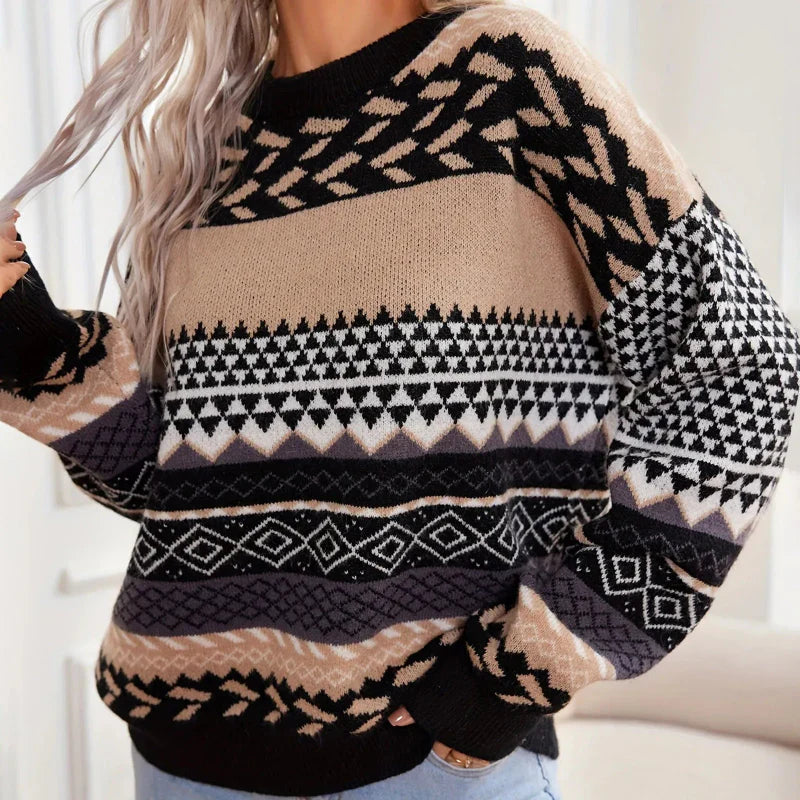 Matilda - Retro Knit Sweater