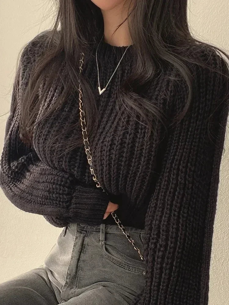 Sam - Elegant Long Sleeved Sweater