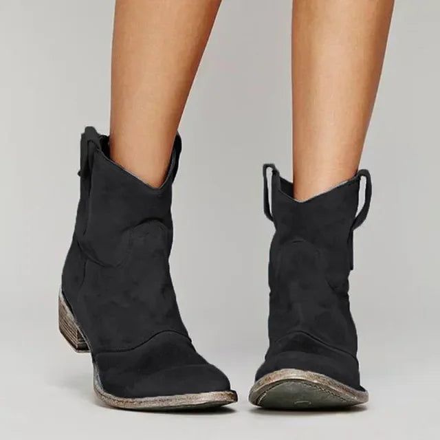 Ally™ Cowboy Ankle Boots