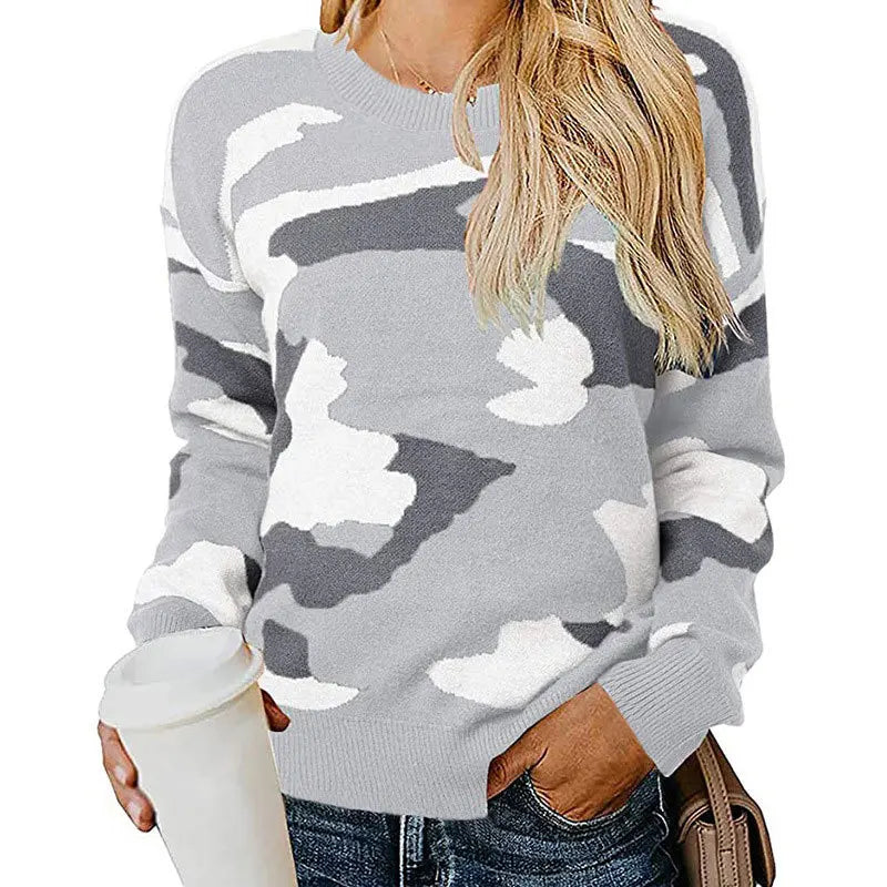 Kiara - Leopard Camouflage Knitwear