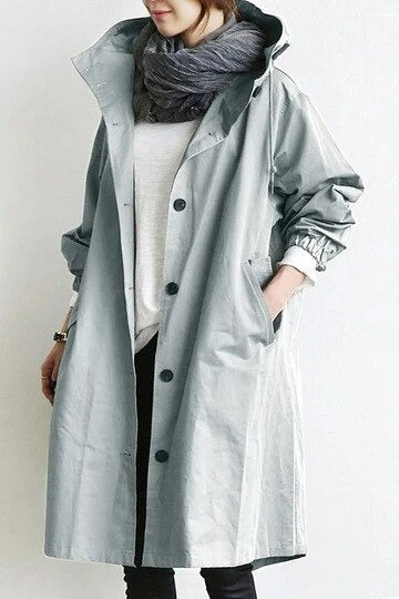 Yani - Casual Hooded Rain Coat