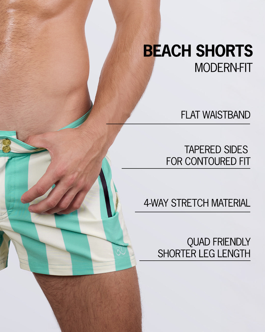 THE KEN (TULUM EDITION) - Beach Shorts