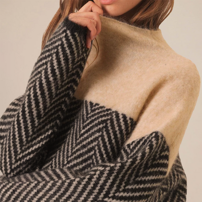 ADELIE | Premium turtleneck made from fine knitwear