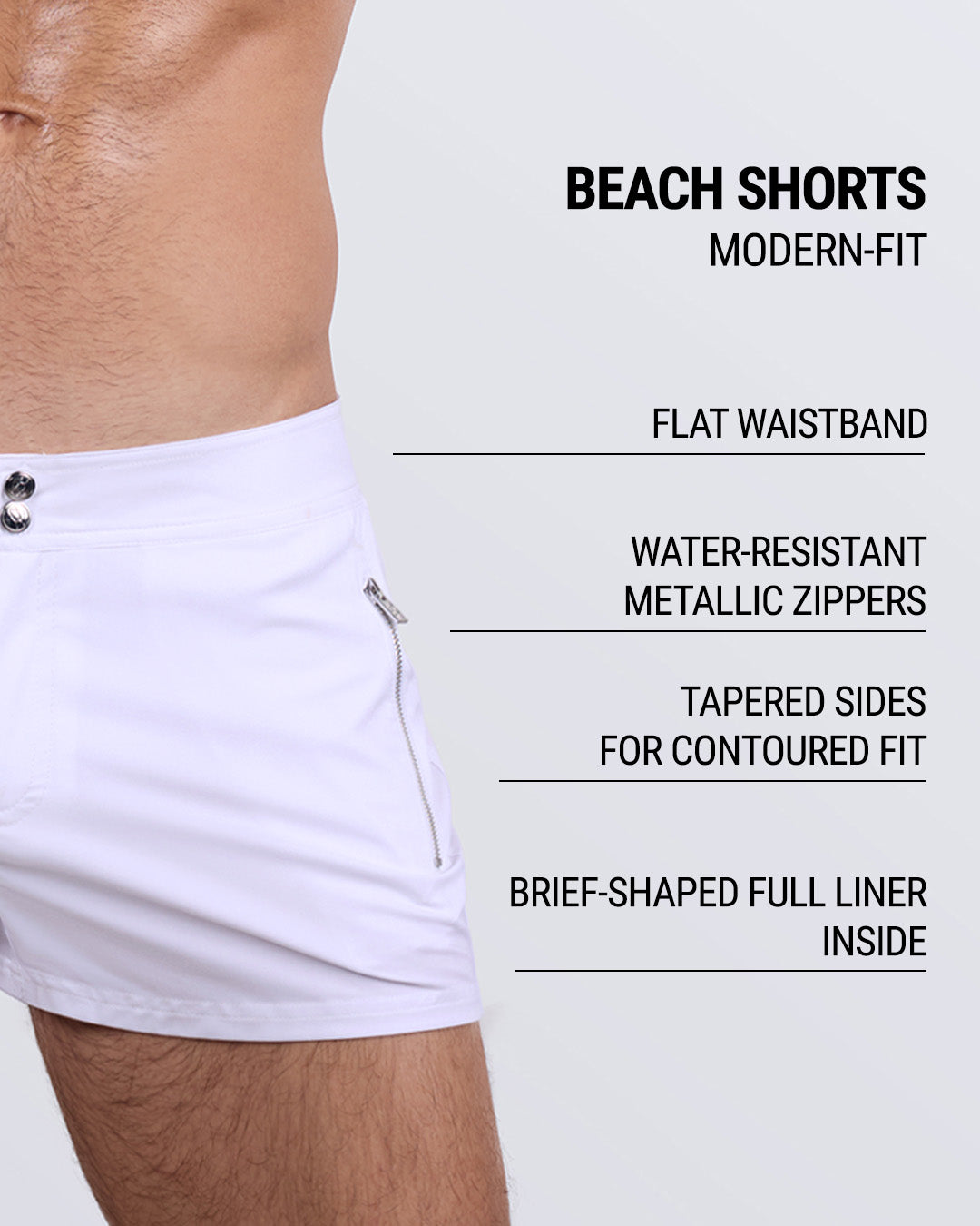 WHITE PARTY - Beach Shorts | DC2