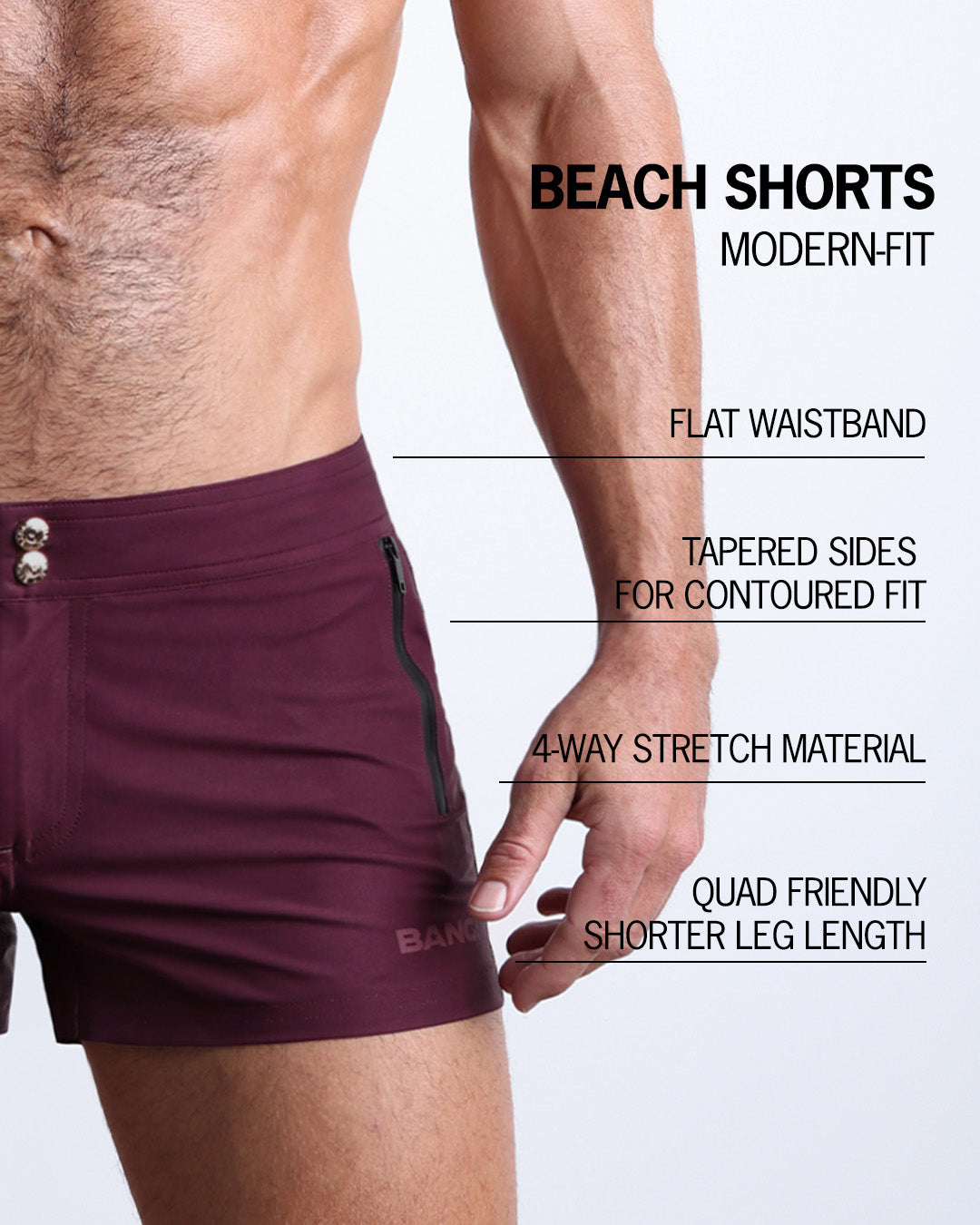 VERY BERRY - Beach Shorts