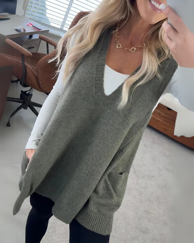 Willow - Cozy Knit Vest