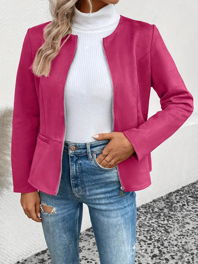 Maureen - Stylish Zip-up Jacket