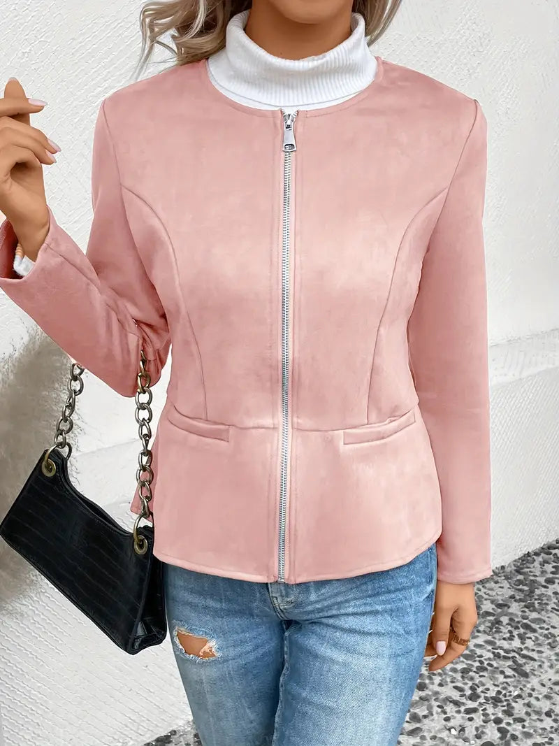 Maureen - Stylish Zip-up Jacket