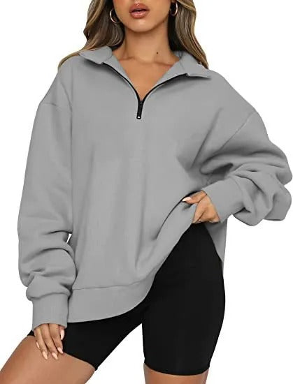 ANISE - HALF ZIP SWEATER